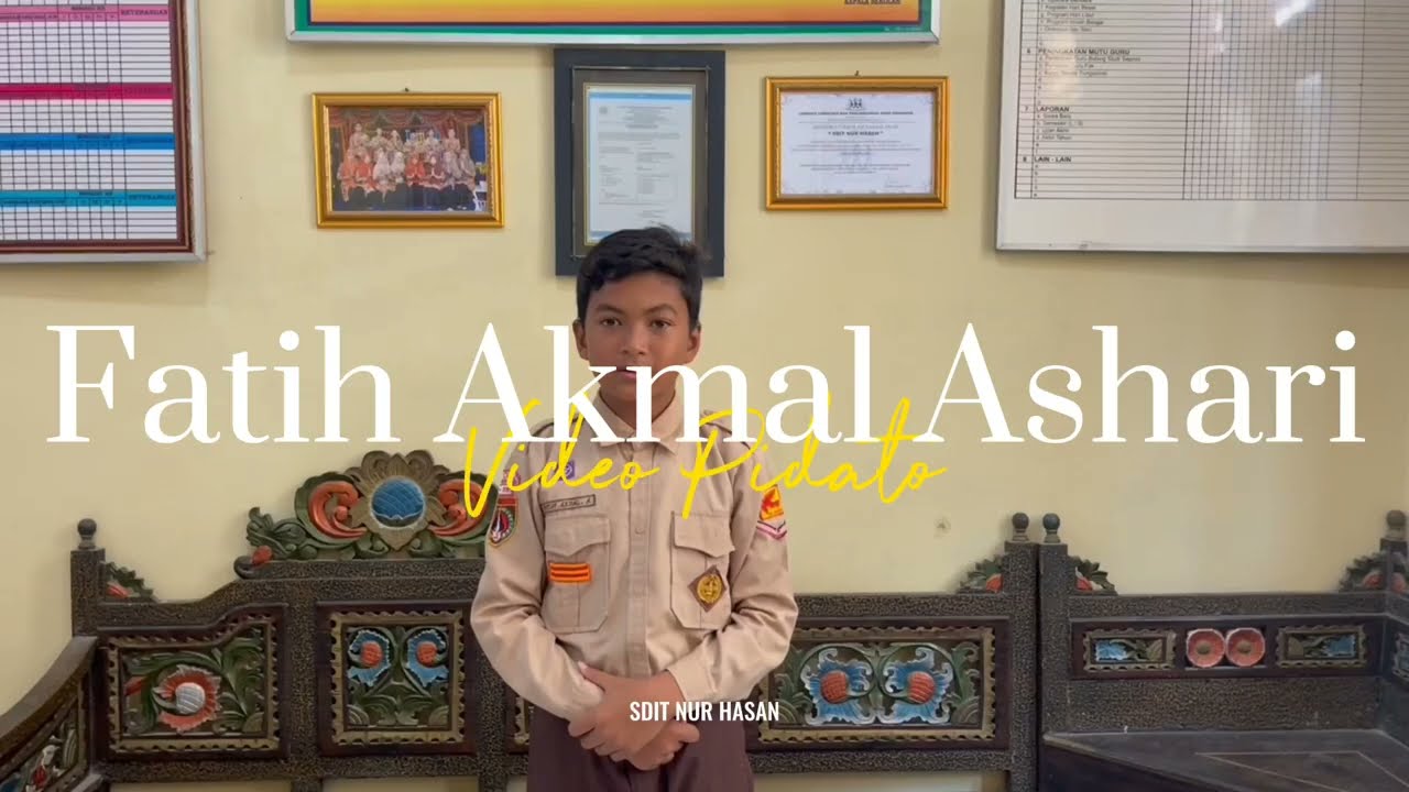Fatih Akmal Ashari Peserta Lomba Siswa Berprestasi